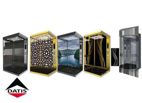 انواع کابین آسانسور-کابین آسانسو چیست