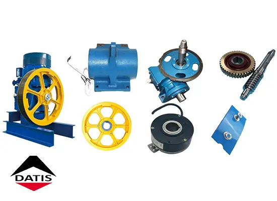 قطعات موتور گیربکس آسانسور