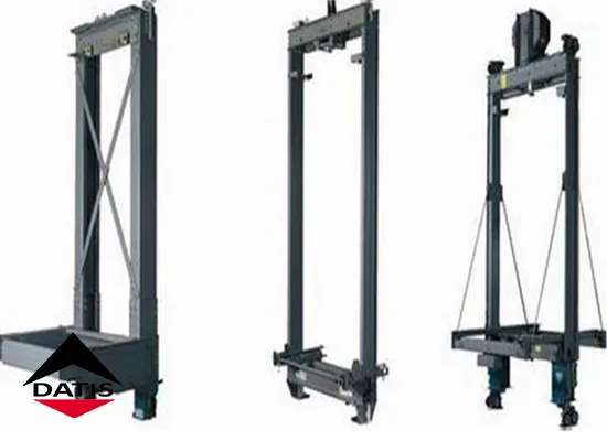 انواع کارسلینگ آسانسور هیدرولیک