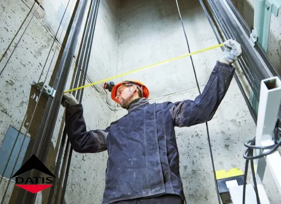 نصب پاراشوت آسانسور