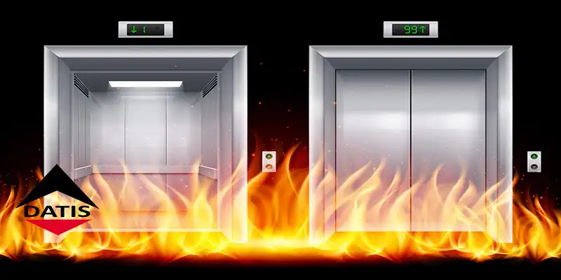آسانسور ضد حریق و آتش سوزی