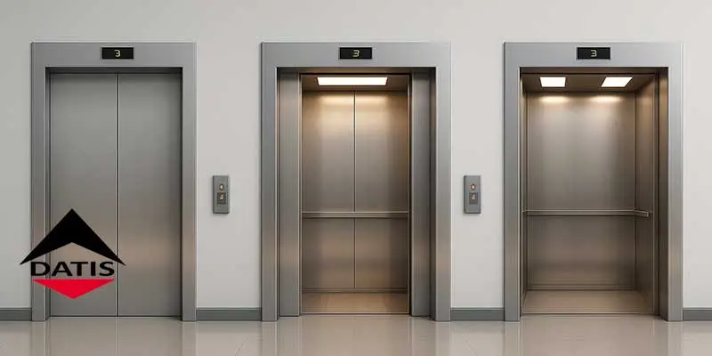 انواع درب آسانسور
